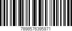Código de barras (EAN, GTIN, SKU, ISBN): '7898576395971'