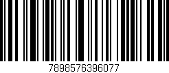 Código de barras (EAN, GTIN, SKU, ISBN): '7898576396077'