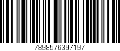 Código de barras (EAN, GTIN, SKU, ISBN): '7898576397197'