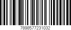 Código de barras (EAN, GTIN, SKU, ISBN): '7898577231032'