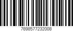 Código de barras (EAN, GTIN, SKU, ISBN): '7898577232008'