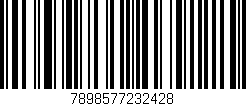 Código de barras (EAN, GTIN, SKU, ISBN): '7898577232428'
