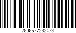 Código de barras (EAN, GTIN, SKU, ISBN): '7898577232473'