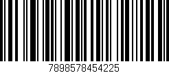Código de barras (EAN, GTIN, SKU, ISBN): '7898578454225'