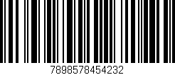 Código de barras (EAN, GTIN, SKU, ISBN): '7898578454232'