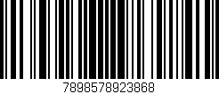 Código de barras (EAN, GTIN, SKU, ISBN): '7898578923868'
