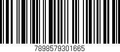 Código de barras (EAN, GTIN, SKU, ISBN): '7898579301665'