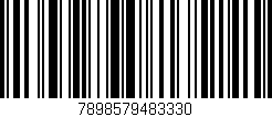 Código de barras (EAN, GTIN, SKU, ISBN): '7898579483330'