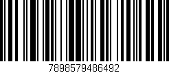 Código de barras (EAN, GTIN, SKU, ISBN): '7898579486492'
