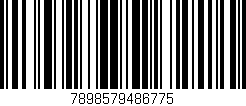 Código de barras (EAN, GTIN, SKU, ISBN): '7898579486775'