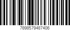 Código de barras (EAN, GTIN, SKU, ISBN): '7898579487406'
