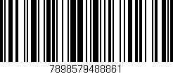 Código de barras (EAN, GTIN, SKU, ISBN): '7898579488861'