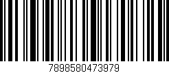 Código de barras (EAN, GTIN, SKU, ISBN): '7898580473979'