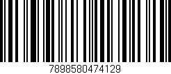 Código de barras (EAN, GTIN, SKU, ISBN): '7898580474129'