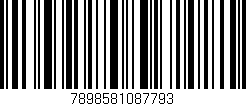 Código de barras (EAN, GTIN, SKU, ISBN): '7898581087793'
