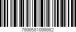 Código de barras (EAN, GTIN, SKU, ISBN): '7898581088882'