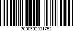 Código de barras (EAN, GTIN, SKU, ISBN): '7898582391752'
