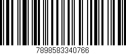 Código de barras (EAN, GTIN, SKU, ISBN): '7898583340766'