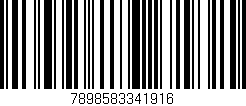 Código de barras (EAN, GTIN, SKU, ISBN): '7898583341916'