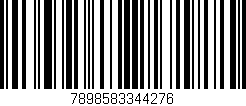 Código de barras (EAN, GTIN, SKU, ISBN): '7898583344276'