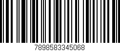 Código de barras (EAN, GTIN, SKU, ISBN): '7898583345068'