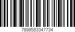 Código de barras (EAN, GTIN, SKU, ISBN): '7898583347734'