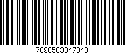 Código de barras (EAN, GTIN, SKU, ISBN): '7898583347840'