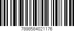 Código de barras (EAN, GTIN, SKU, ISBN): '7898584021176'