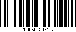 Código de barras (EAN, GTIN, SKU, ISBN): '7898584396137'
