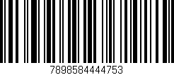 Código de barras (EAN, GTIN, SKU, ISBN): '7898584444753'