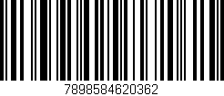 Código de barras (EAN, GTIN, SKU, ISBN): '7898584620362'