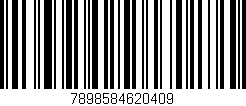 Código de barras (EAN, GTIN, SKU, ISBN): '7898584620409'
