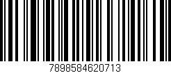 Código de barras (EAN, GTIN, SKU, ISBN): '7898584620713'