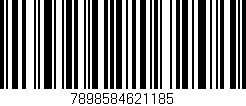 Código de barras (EAN, GTIN, SKU, ISBN): '7898584621185'