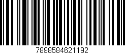 Código de barras (EAN, GTIN, SKU, ISBN): '7898584621192'