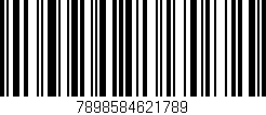 Código de barras (EAN, GTIN, SKU, ISBN): '7898584621789'