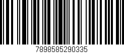 Código de barras (EAN, GTIN, SKU, ISBN): '7898585290335'