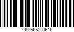 Código de barras (EAN, GTIN, SKU, ISBN): '7898585290618'
