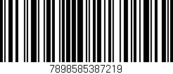 Código de barras (EAN, GTIN, SKU, ISBN): '7898585387219'