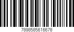 Código de barras (EAN, GTIN, SKU, ISBN): '7898585616678'