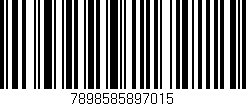 Código de barras (EAN, GTIN, SKU, ISBN): '7898585897015'