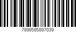 Código de barras (EAN, GTIN, SKU, ISBN): '7898585897039'