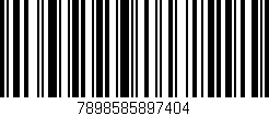 Código de barras (EAN, GTIN, SKU, ISBN): '7898585897404'