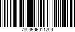 Código de barras (EAN, GTIN, SKU, ISBN): '7898586011298'