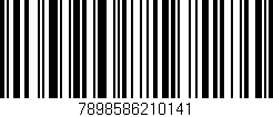 Código de barras (EAN, GTIN, SKU, ISBN): '7898586210141'