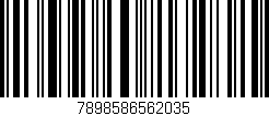 Código de barras (EAN, GTIN, SKU, ISBN): '7898586562035'