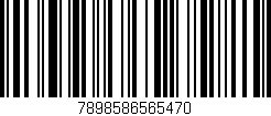 Código de barras (EAN, GTIN, SKU, ISBN): '7898586565470'