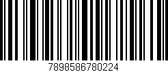 Código de barras (EAN, GTIN, SKU, ISBN): '7898586780224'