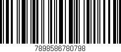 Código de barras (EAN, GTIN, SKU, ISBN): '7898586780798'