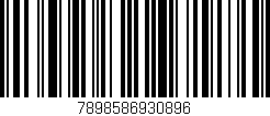 Código de barras (EAN, GTIN, SKU, ISBN): '7898586930896'
